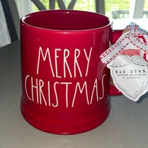 Rae Dunn merry Christmas Tankard